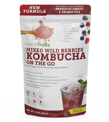 Essenzefruits Red Berries Kombucha Powder