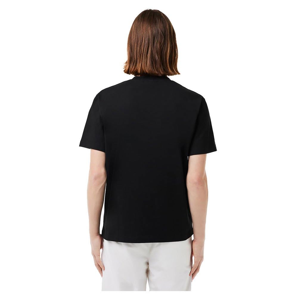 Lacoste Mężczyźni Bawełna T-shirty Noir XS