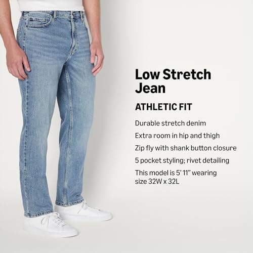 Amazon Essentials Men's Low Stretch Athletic Fit Jean2