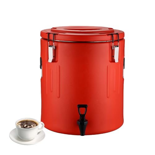 KELUNIS Balde Aislado De Gran Capacidad Termo con Grifo Calentador De Alimentos Comercial para Restaurantes Y Fiestas,10L