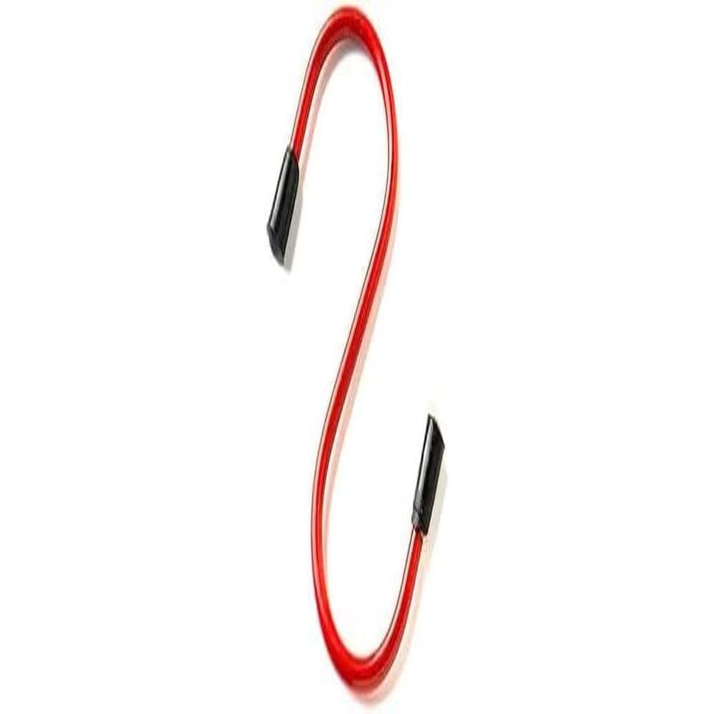 Merriway BH05404 (25 Pcs) Kitchen S-Hook, Red Plastic Coated Steel 100mm - Pack of 25 Pieces, White