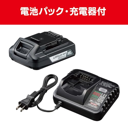 京セラ(Kyocera) 旧リョービ リチウムイオン18V充電式ノコギリキット 切断に便利な充電式のこぎり BSK-1800KTL1 618602B 【ケースと3種類のブレード付 手軽に庭木の剪定やすのこの切断】 リチウムイオン18V 切断能力 (庭木)径45mm・(木材)厚さ40mm・(塩ビパイプ)径120mm・(軟鋼板)厚さ2.5mm 充電時間69分 10枚目