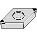WIDIA DCGW3251S0415MT WBH10P Advanced Material PCBN Insert DCGW-MT, Low Content PCBN, 0.016" / 0.4mm Radius, WBH10P Grade