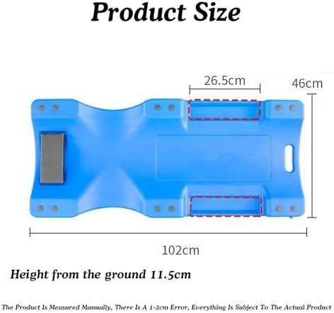 Low Profile Creeper - Under Car Roller for Mechanics, Comfortable Lay Down/Sit Design for Home and Garage Use, Ideal for Repair Shops and DIY Projects