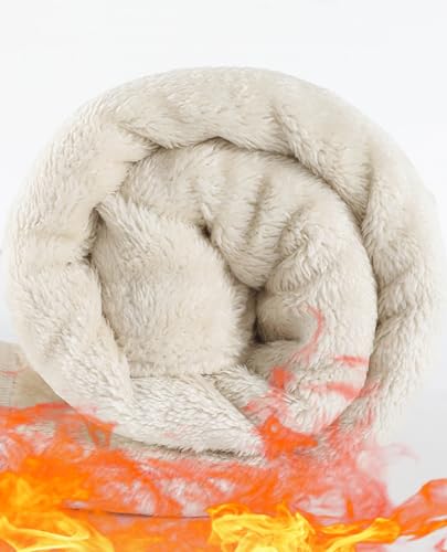 Sherpa Lined Fleece Sweatpants Women Baggy Wide Leg Lounge Pants Loose Stretchy Casual Pants2