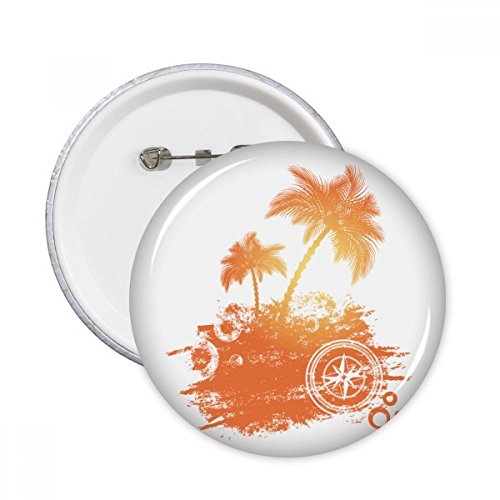 Pins Coconut Beach multicolore pour égayer votre veste en jean au quotidien