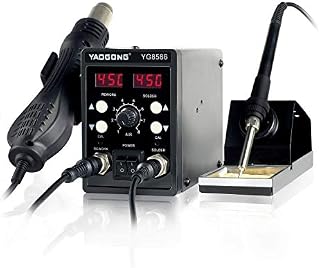 YAOGONG Automatic 2 In 1 Hot Air SMD Digital Rework Soldering Iron Station