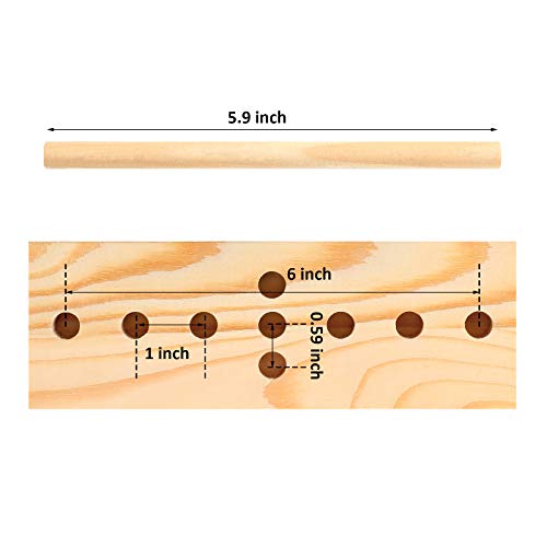 Bow Maker For Ribbon Wreath Wooden Bow Maker Tool With U-Shaped Scissors For Making Bows, Halloween Christmas Party Decorations, Hair Bows, Corsages, Holiday Wreaths, Diy Crafts #TOP2