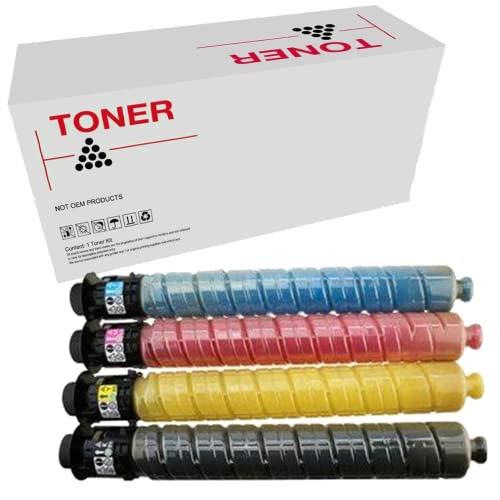 Pack toner compatible Ricoh 841853 841849 de 4 couleurs haute fidélité