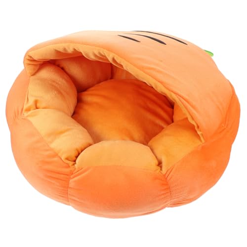 GRIRIW Winter Warmth Cat Bed Cozy Carrot Shaped Pet Mat Indoor Dog Sofa Mat Washable Puppy Cushion Versatile Dog Sleeping Bed for Cats and Dogs