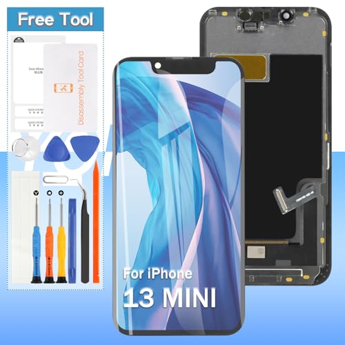 Amazon.co.jp: OLED For iPhone 13 mini 液晶パネル 画面交換修理用