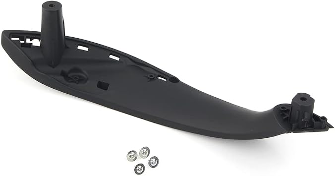 Rbanna1 Left Side Door Pull Handle, Door Handle Inner Part Trim Cover Door Support Bracket Door Panel Handle for BMW 3 Series F30 F35 2012-2017, Black