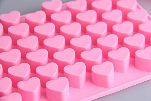 Cy3Lf Silicone Mini Heart Shape Ice Cube Candy Chocolate Mold (Pack Of 2) #TOP2