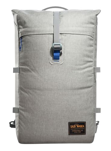 Tatonka Daypack Traveller Pack 25l - Kurier-Rucksack mit Rollverschluss und Laptopfach (grey)