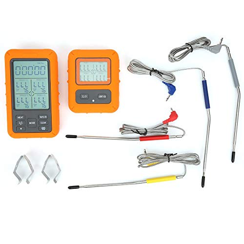 Digital Meat Thermometer TS-TP40 Large LCD Display Food Cooking Thermometer for Kitchen BBQ Oven with Temperature Probe(TS-TP40-B (Non Probe))