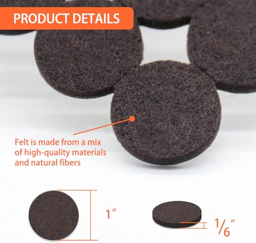 Image of Ahamo 48 PCS Silicone Chair Leg Floor Protectors - Anti-Slip Furniture Leg Caps (25mm x 4mm) | Noise-Reducing Buffer for Furniture Legs | Table /Chair Rubber Leg Caps (Black)