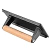HOIGON 2 PCS 8 x 4 Inch Heavy Duty Cast Iron Grill Press, Flat Bottom Steak Weight Bacon Barbecue Presses with Solid Wood Handle for Burgers, Bread, Pushing Down On Steaks #4