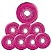 TGHY Ruote di Ricambio per Pattini in Linea Ruote per Pattini a rotelle 8 Ruote di Ricambio per Scarpe da Pattinaggio 62mm/64mm/68mm/70mm/83A per Interni ed Esterni,Rosa,68mm