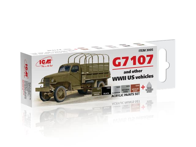 Kit peinture acrylique ICM 3005 haute couvrance pour camion G7107
