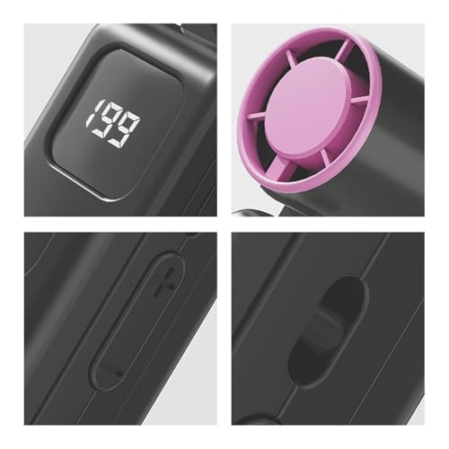 Ventilador de mano portátil plegable ideal para viajes y senderismo 8
