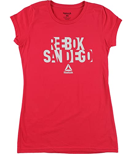 T-Shirt Reebok San Diego rose femme XS vêtement sport décontracté