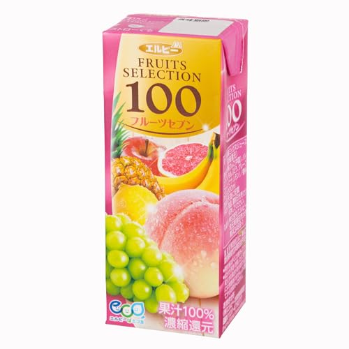 エルビー フルーツセブン100 200ml×24本