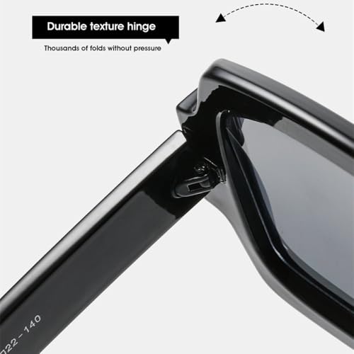 Lunettes de soleil classiques carrées pour femmes mode rétro vintage