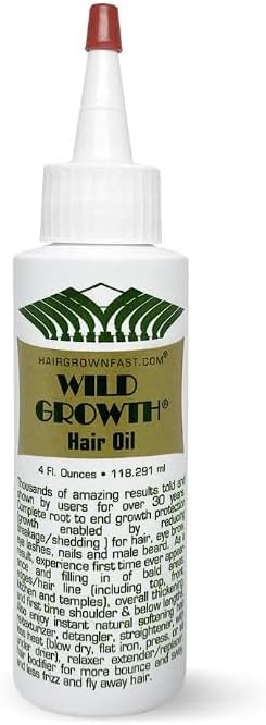 Amazon.com: Generic Wild Growth Hair Oil 4 oz - 1 Bottle, Green ...
