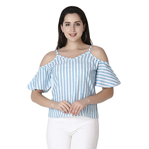 Image of GRECIILOOKS Women's Regular Fit Tops | Tops for Women | Tops for Jeans for Women | Top for Women | One Piece Dress for Women | Western Tops for Women Stylish