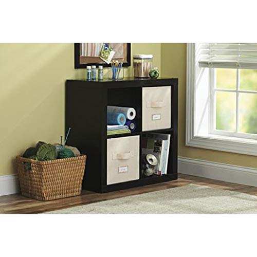 Better Homes & Gardens Square 4-Cube Bookcase (Espresso)
