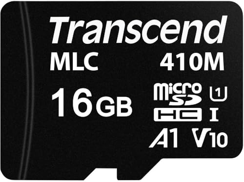 Transcend TS16GUSD410M microSD-Karte Industrial 16GB Class 10 UHS-I