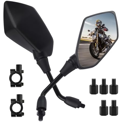Stacool 2PCS Adjustable Motorcycle Mirrors Cover