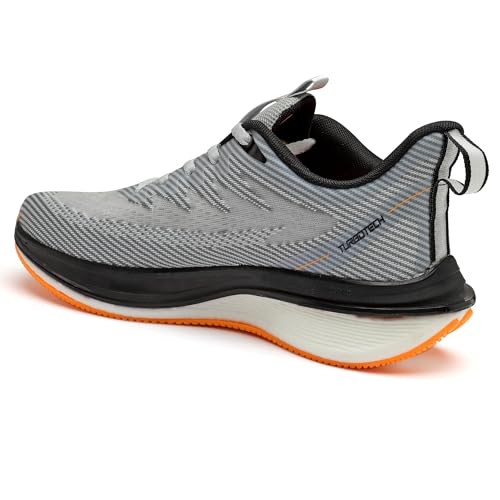 Image of Action | Athleo | TURBO-302 | Men's | Lace-Up | Running | Shoes | Trendy | Lightweight | Comfortable | Durable | Sports | Shoes