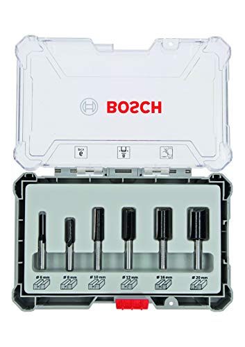 Featured Product Bosch Professional 2607017466 6-Piece Set Groove Cutter Set for Wood for 8mm Shank Router