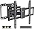 USX Mount Full Motion TV Wall Mount for 42-85 inch, TV Mount Swivel and Tilt,Wall Mount Bracket with Dual Articulating Arms Up to 132lbs, VESA 600x400mm, Max 16" Wood Studs, UL Listed XML019
