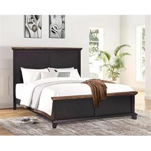 Steve silver bear creek chocolate and honey brown king 5 piece bedroom set  urban country home decor