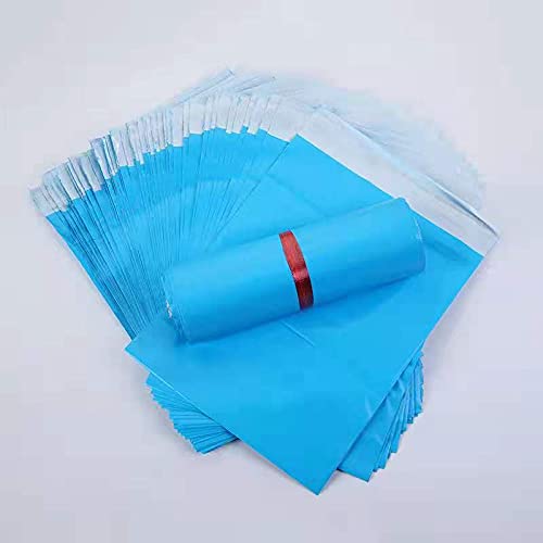 Sac de Courrier 100 Pcs/Lot PE Sac de courrier Bleu vêtements Emballage Sac épaissir étanche Express Sacs Auto-scellant adhésif Sac d'expédition (Color : 35x45cm)