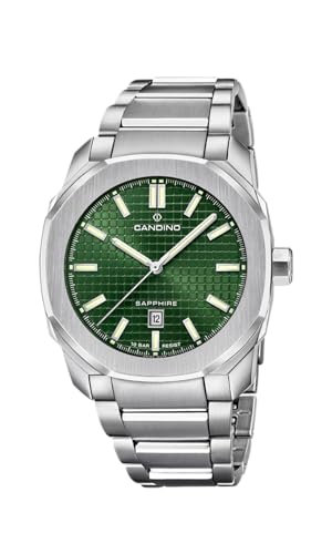 Candino Swiss Orologio Uomo Icon C4754/1 - Acciaio 316L, Vetro Zaffiro, Quarzo Ronda, 10 ATM