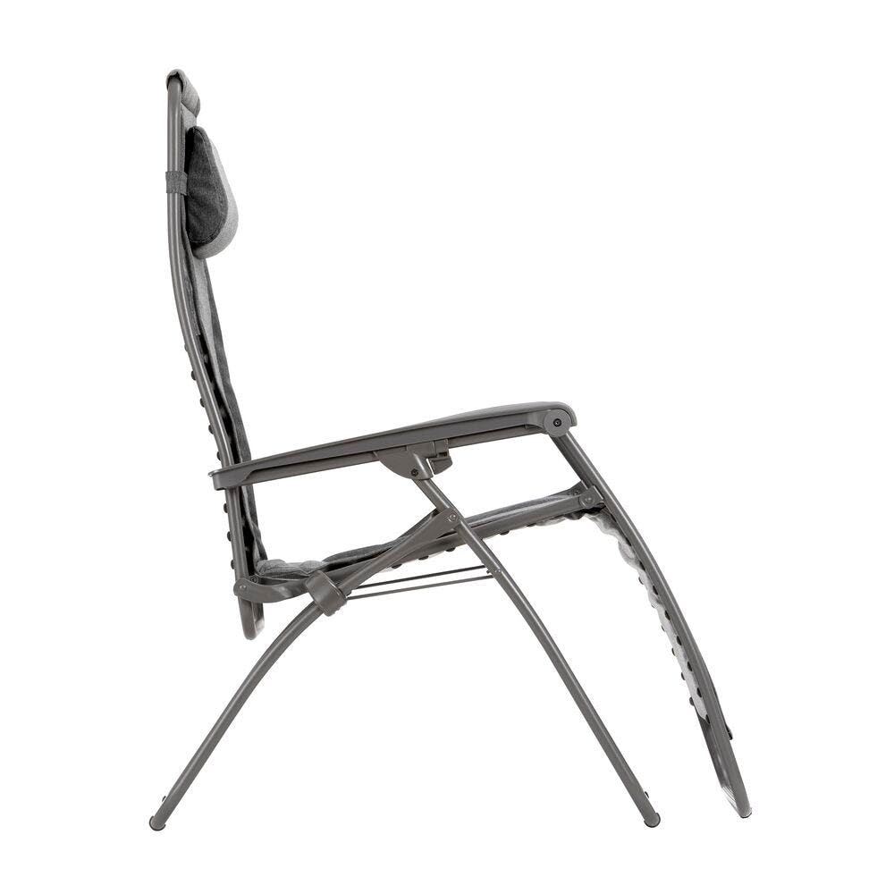 Lafuma LightComfort® - Sillón Relax acolchado de gravedad cero Rsx Clip de color gris