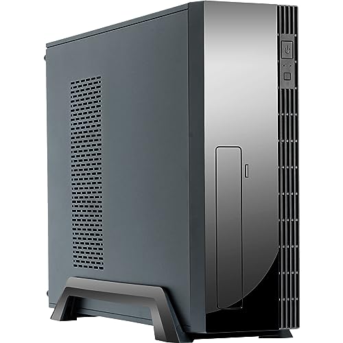 Gabinete para computadora Chieftec UE-02B Mini Tower negro 250 W miniatura 1