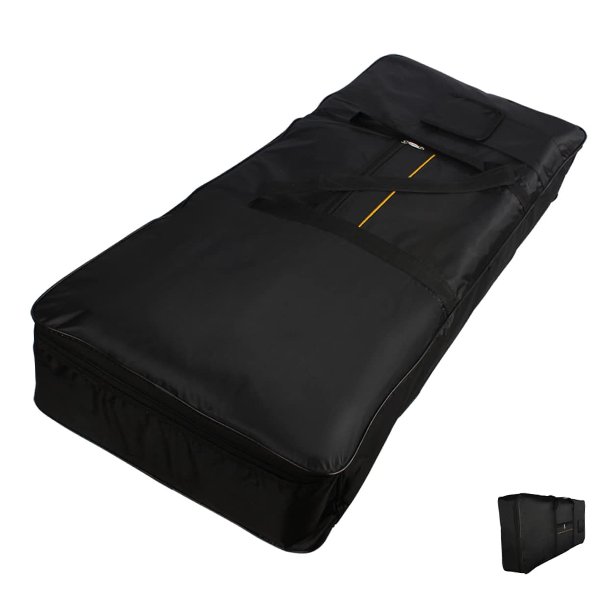 Borsa Nera per Elettronica Tasti Tastiera e Oxford Design 61 Tracolla Ergonomico Regolabile Portatile