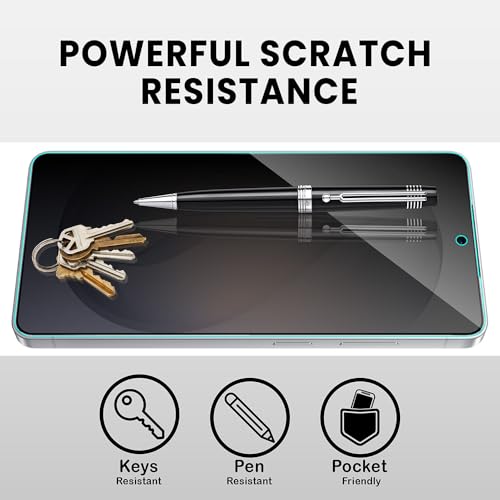 Image of ArmourPro Privacy Tempered Glass for Samsung Galaxy S26 Ultra - Anti Spy Anti Peeping Screen Protector, Edge-to-Edge Full Coverage, 9H Hardness with Cable Protector | Black