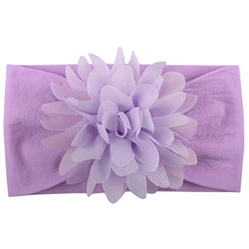 Baby Head Wrap Chiffon Flowers Toptim Newborn Infant Soft Nylon Headbands #TOP5