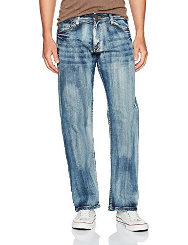 Zubaz Men's Flex Fit Althetic Stretch Jeans