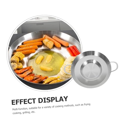 Wok de acero inoxidable con recubrimiento antiadherente miniatura 6