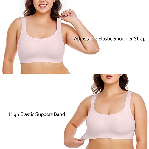 Image of Gailife Womens Wireless Push Up Bras for Women No Underwire Seamless Full Coverage Supportive T Shirt Everyday Bras