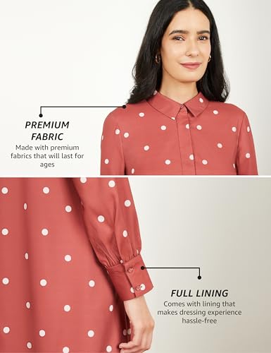 Image of Symbol Premium Women A Line Flared Dress (Knee Length | Desk-to-Dinner) (Available in Plus Sizes)