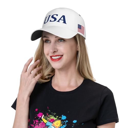 Image of Trucker Hat Distressed Baseball Cap Golf Cap Adjustable Sportswear Hat for Men Women Unisex
