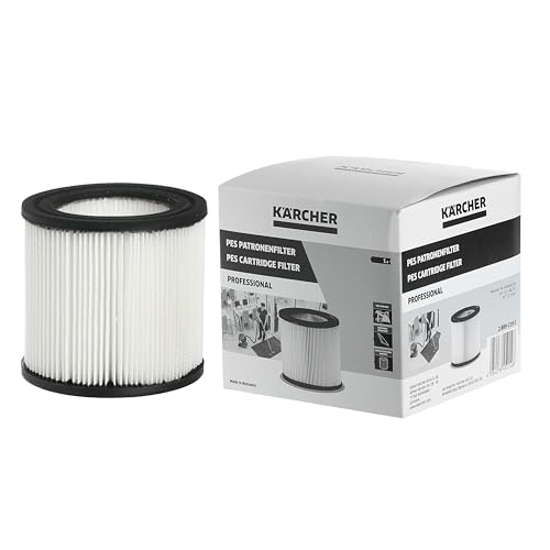 Masterpart Vacuum Cartidge Filter PES To Fit Karcher NT22/1, NT27/1, NT48/1 Wet & Dry Vacuum Cleaners 2.889-219.0