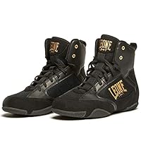 LEONE 1947 Unisex Stivaletti Boxe Premium STIEFEL-CL110, Schwarz